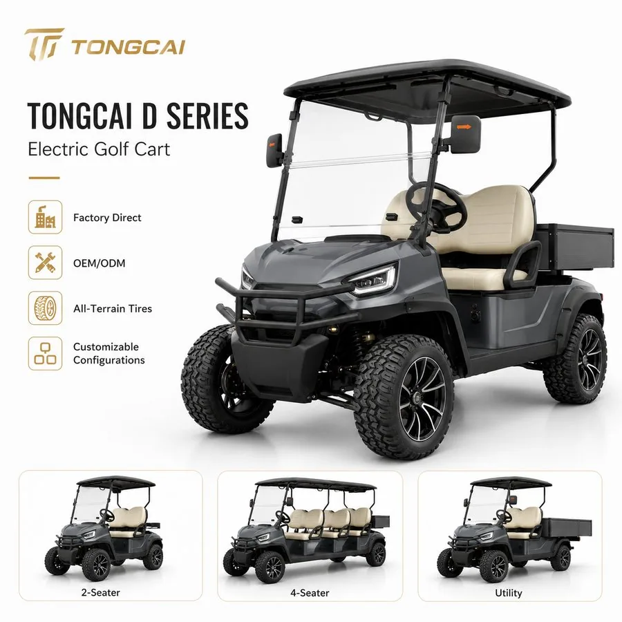 D Model Golf Cart