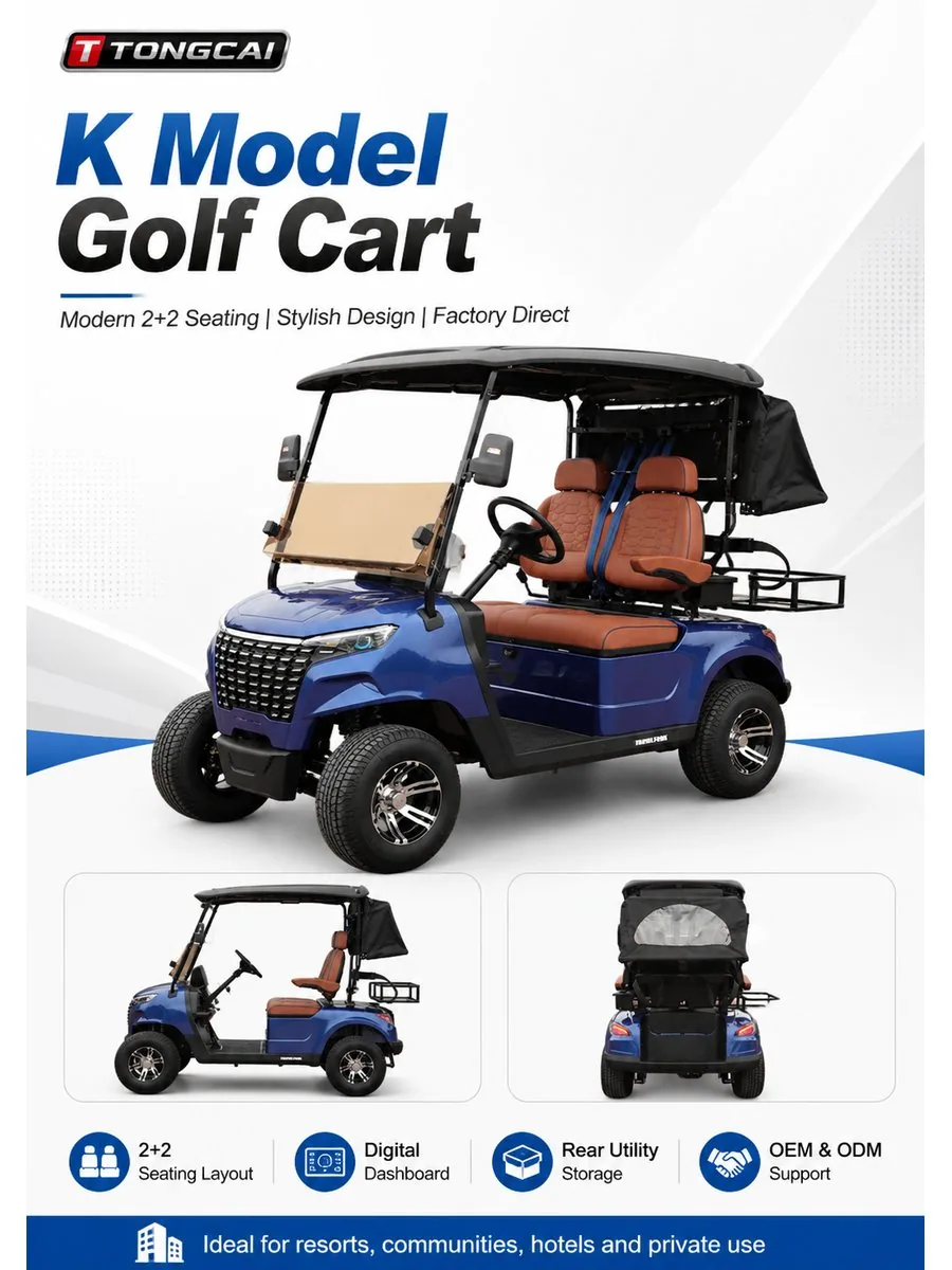 K Model Golf Cart